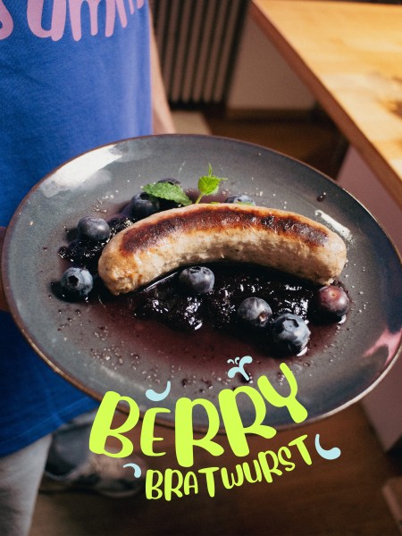 Berry bratwurst