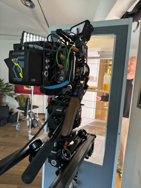 Behind the scenes camera