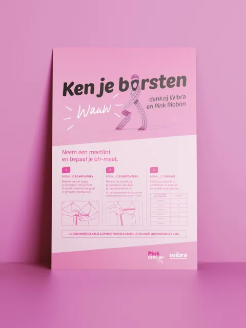 Ken je borsten - Wibra en Pink Ribbon