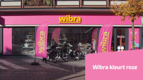 Wibra store - roze