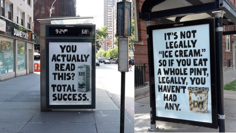 Oatly copy op out of home advertising