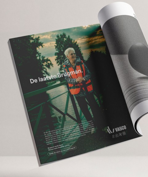 Foto boekje met campagne De Laatste Brugman
