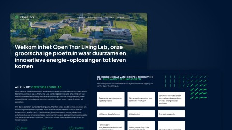 OpenThor homepagina