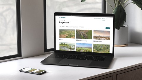 Sigmaplan website op een laptop en smartphone